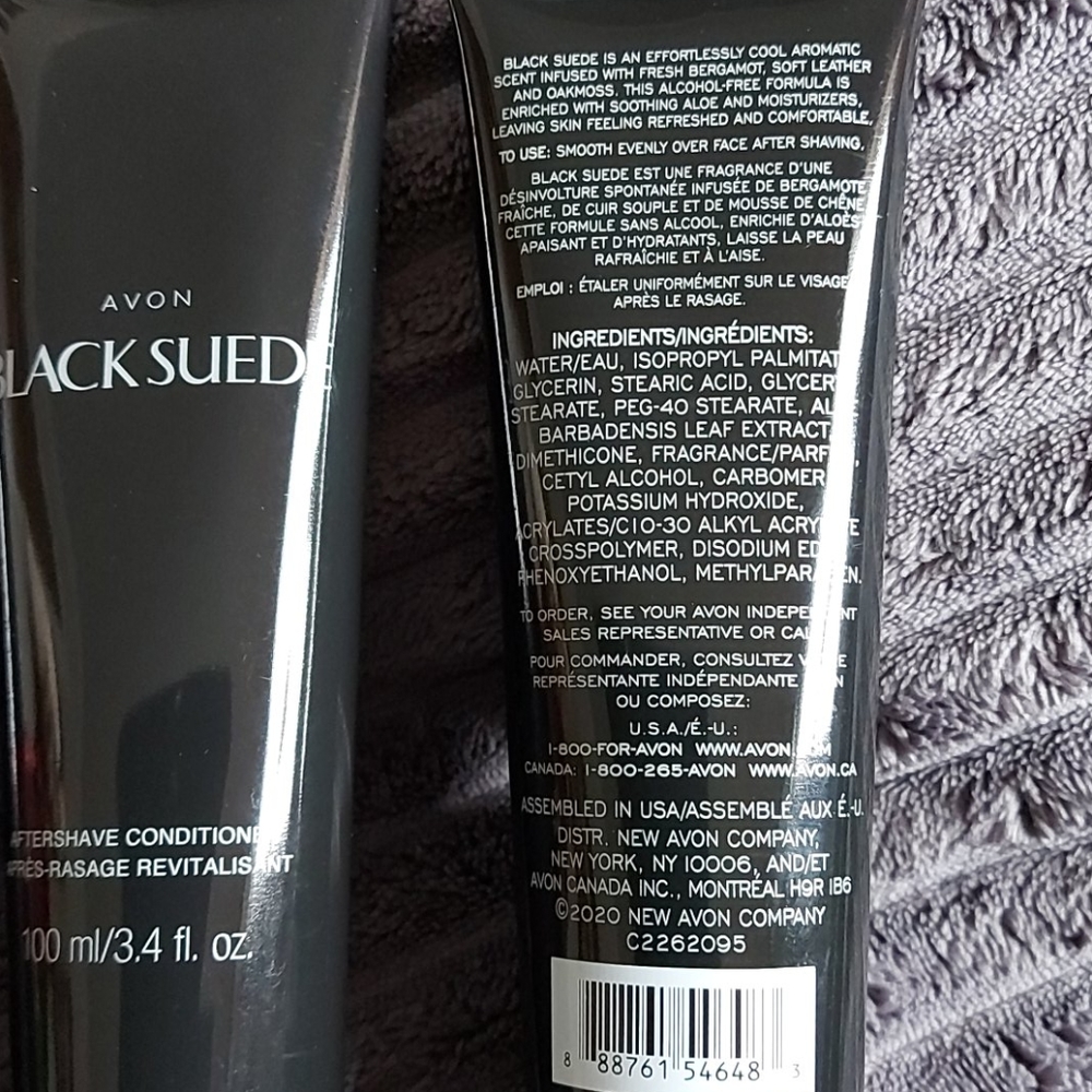 HOST PICK 💥 Avon Black Suede After Shave Cond - Picture 3 of 3